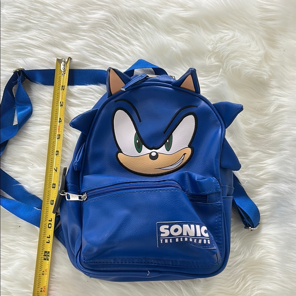 Blue Sonic The Hedgehog Backpack - image 7
